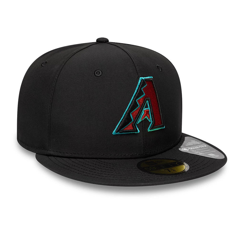 Arizona Diamondbacks MLB Gore-Tex Black 59FIFTY Fitted Cap-Benirox