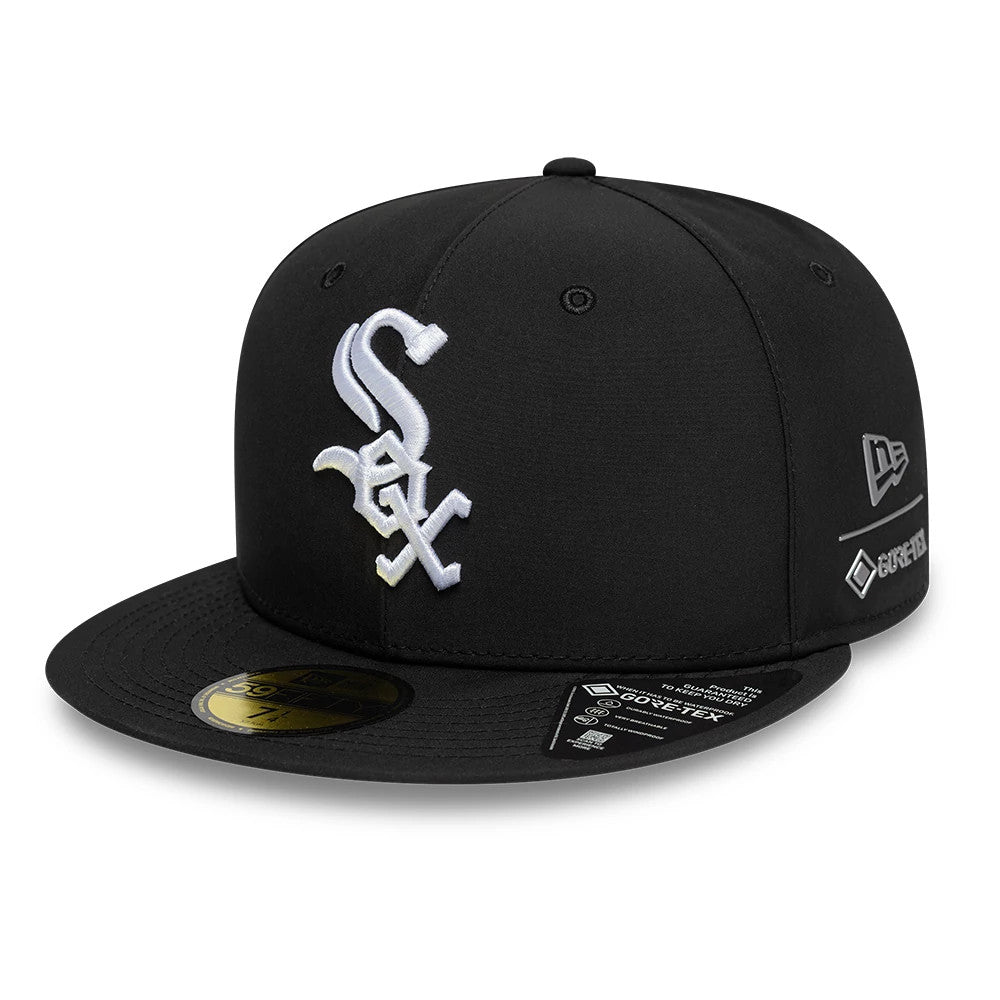 Chicago White Sox MLB Gore-Tex Black 59FIFTY Fitted Cap-Benirox