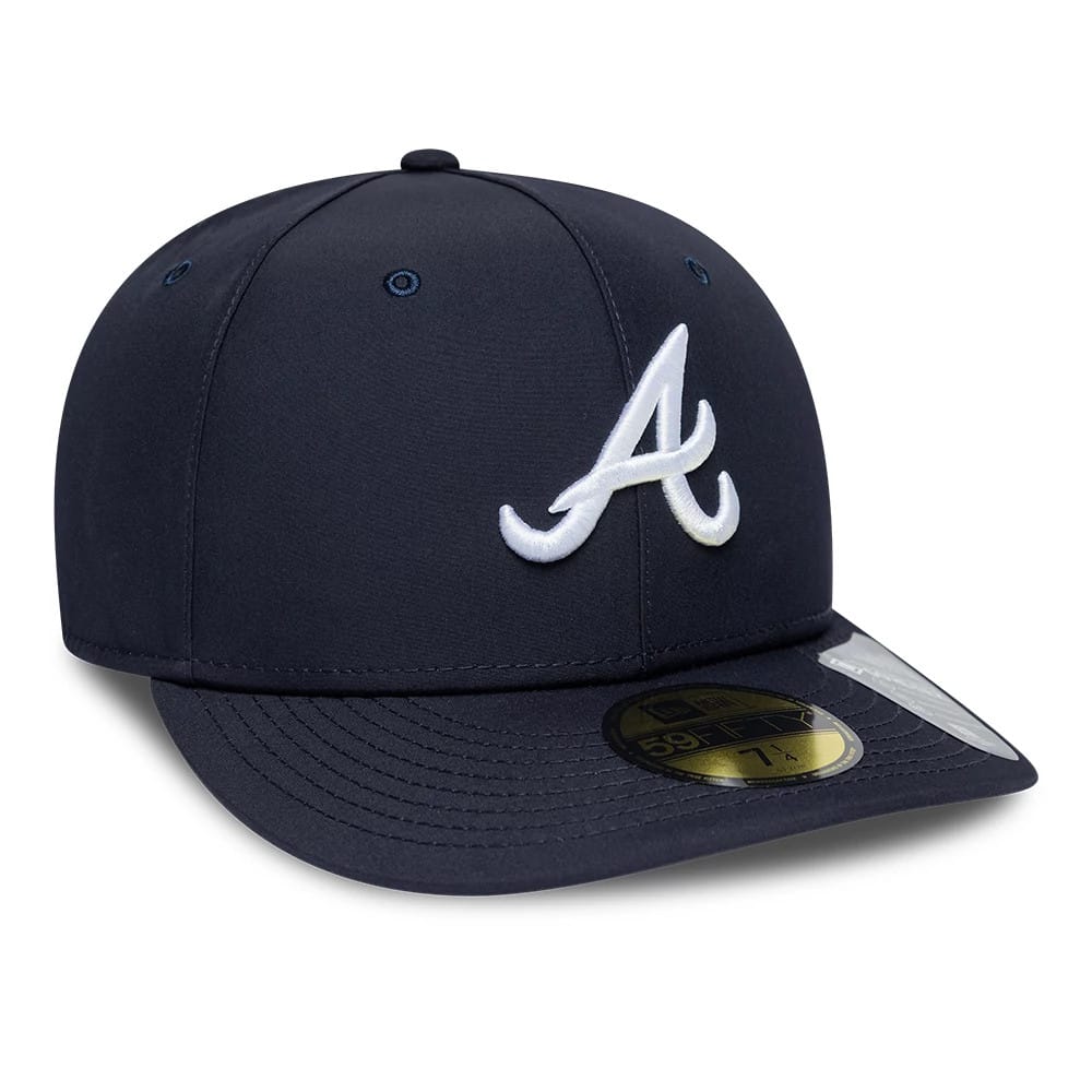 Atlanta Braves MLB Gore-Tex Navy 59FIFTY Fitted Cap-Benirox