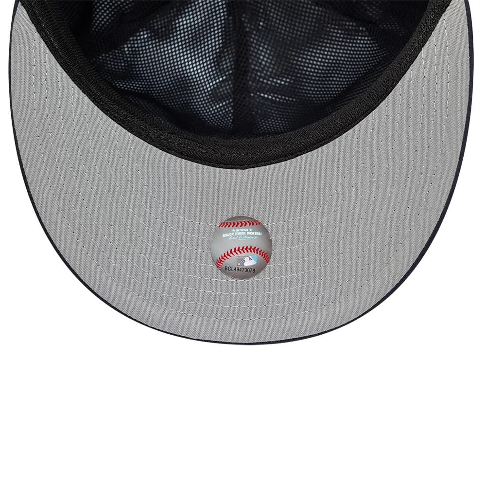 Atlanta Braves MLB Gore-Tex Navy 59FIFTY Fitted Cap-Benirox