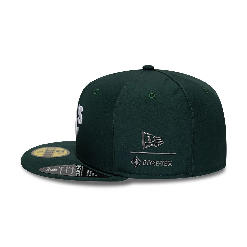 Athletics MLB Gore-Tex Dark Green 59FIFTY Fitted Cap-Benirox