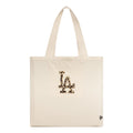 LA Dodgers MLB Animal Infill Cream Tote Bag-Benirox