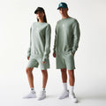 LA Dodgers MLB Midi Pastel Green Oversized Crew Neck Sweater-Benirox