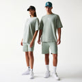 LA Dodgers MLB Midi Pastel Green Oversized T-Shirt-Benirox