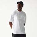 Chicago Bulls NBA White Oversized T-Shirt-Benirox