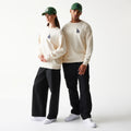 LA Dodgers MLB Essential Open White Knitted Sweater-Benirox