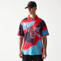 Chicago Bulls NBA All Over Print Red T-Shirt-Benirox