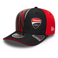 Ducati Motor Logo Print Black 9SEVENTY Stretch Snap Cap-Benirox