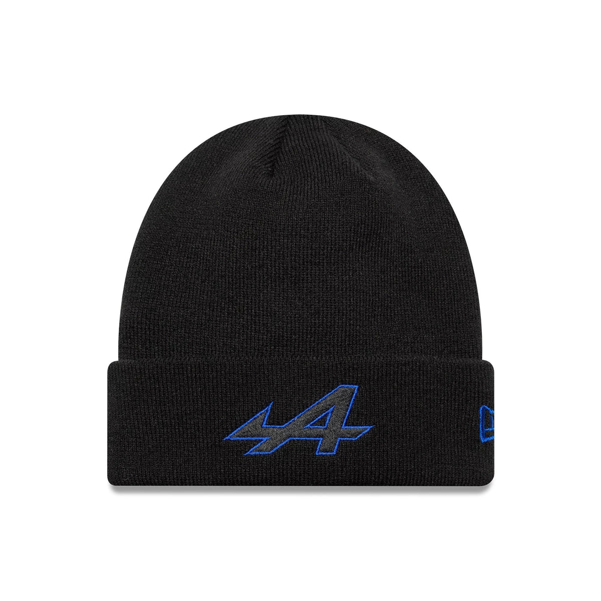 Alpine Racing Black Cuff knit Beanie Hat-Benirox