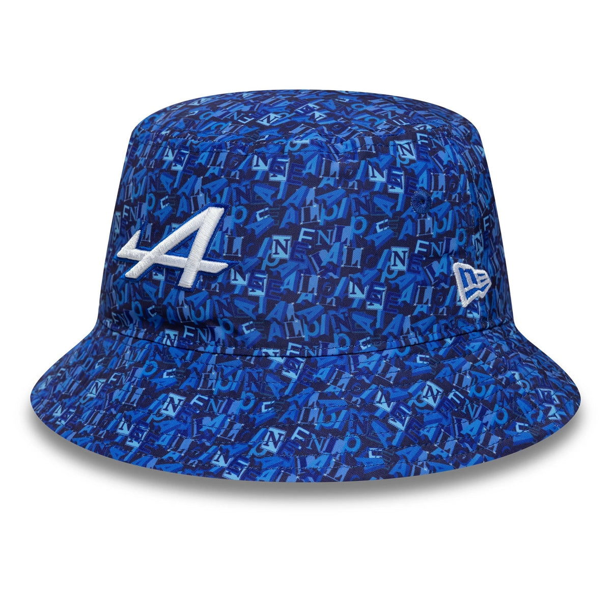 Alpine Racing All Over Print Navy Bucket Hat-Benirox