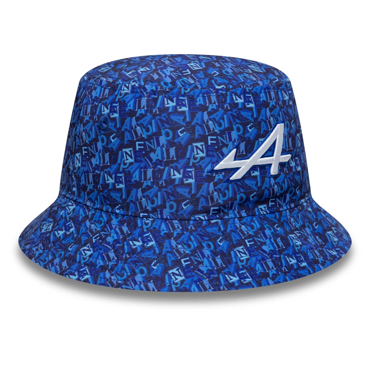 Alpine Racing All Over Print Navy Bucket Hat-Benirox