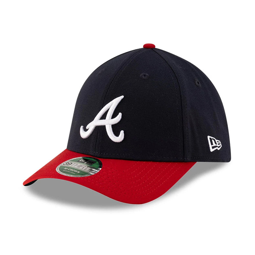 Braves MLB Player Replica Navy 39THIRTY M-Crown Stretch Fit Cap-Benirox