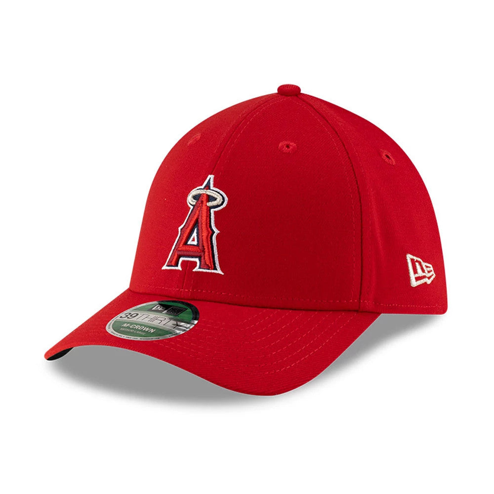 LA Angels MLB Player Replica Red 39THIRTY M-Crown Stretch Fit Cap-Benirox