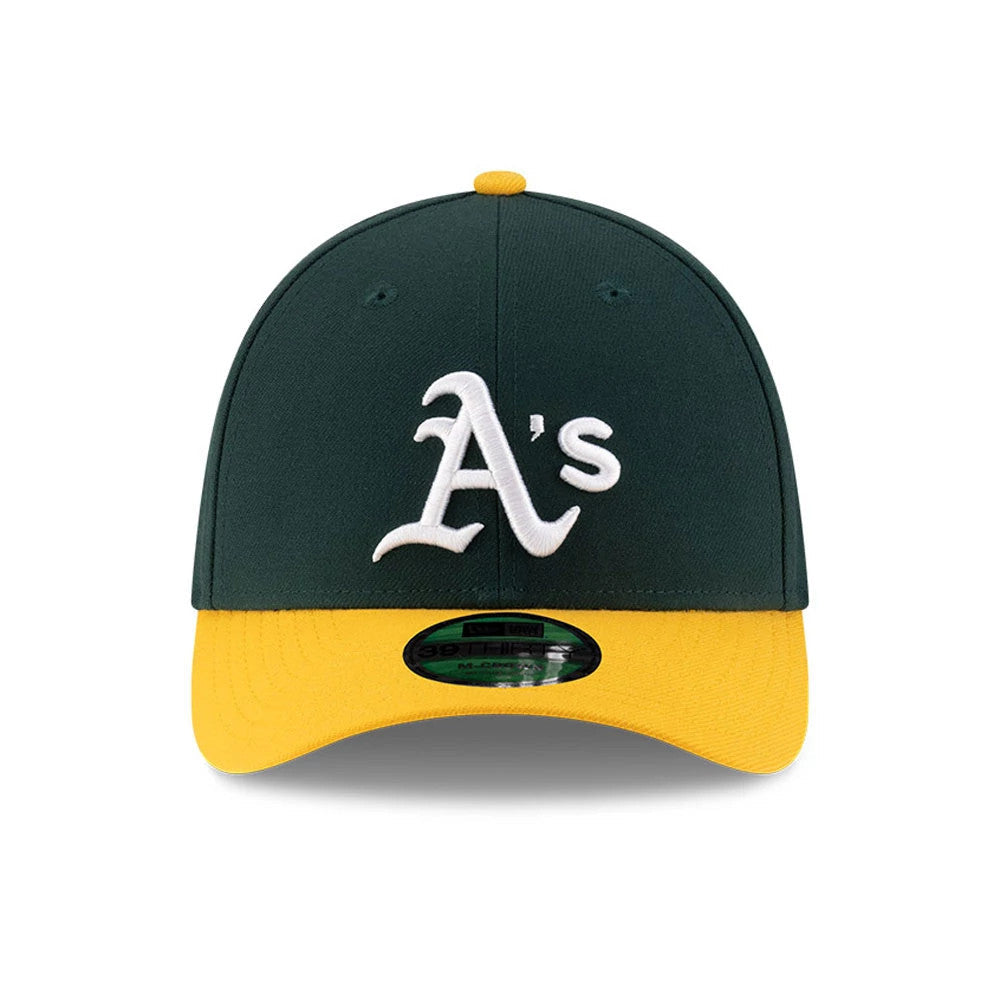 Athletics MLB Player Replica Dark Green 39THIRTY M-Crown Stretch Fit Cap-Benirox