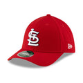 Cardinals MLB Player Replica Red 39THIRTY M-Crown Stretch Fit Cap-Benirox