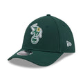 Athletics MLB Dark Green 39THIRTY M-Crown Stretch Fit Cap-Benirox