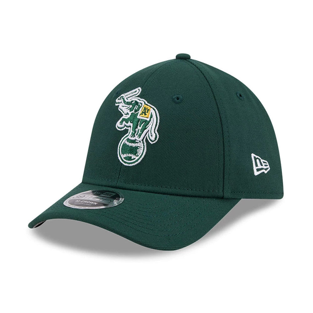 Athletics MLB Dark Green 39THIRTY M-Crown Stretch Fit Cap-Benirox
