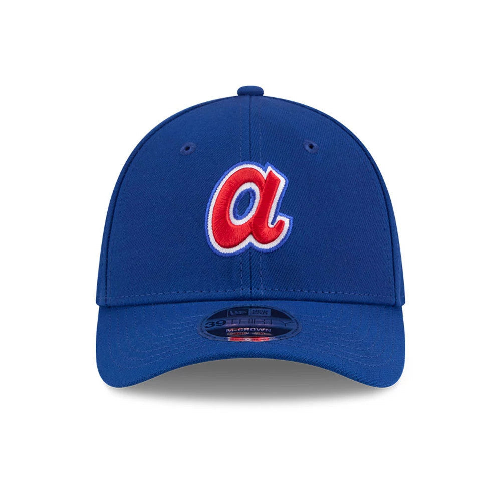 Atlanta Braves MLB Blue 39THIRTY M-Crown Stretch Fit Cap-Benirox