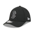 Boston Red Sox MLB Black 39THIRTY M-Crown Stretch Fit Cap-Benirox