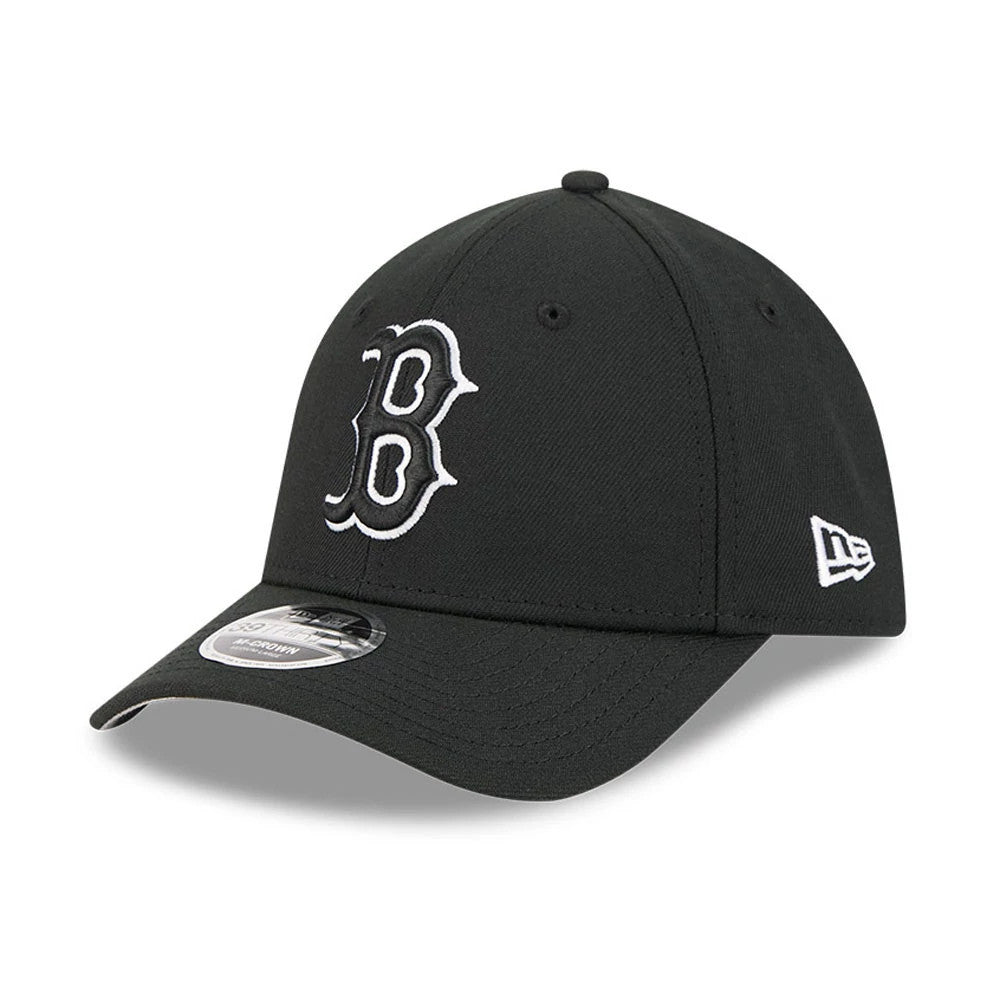 Boston Red Sox MLB Black 39THIRTY M-Crown Stretch Fit Cap-Benirox