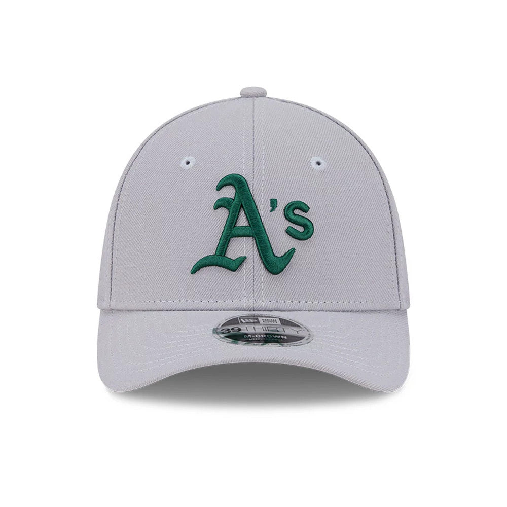 Athletics MLB Grey 39THIRTY M-Crown Stretch Fit Cap-Benirox