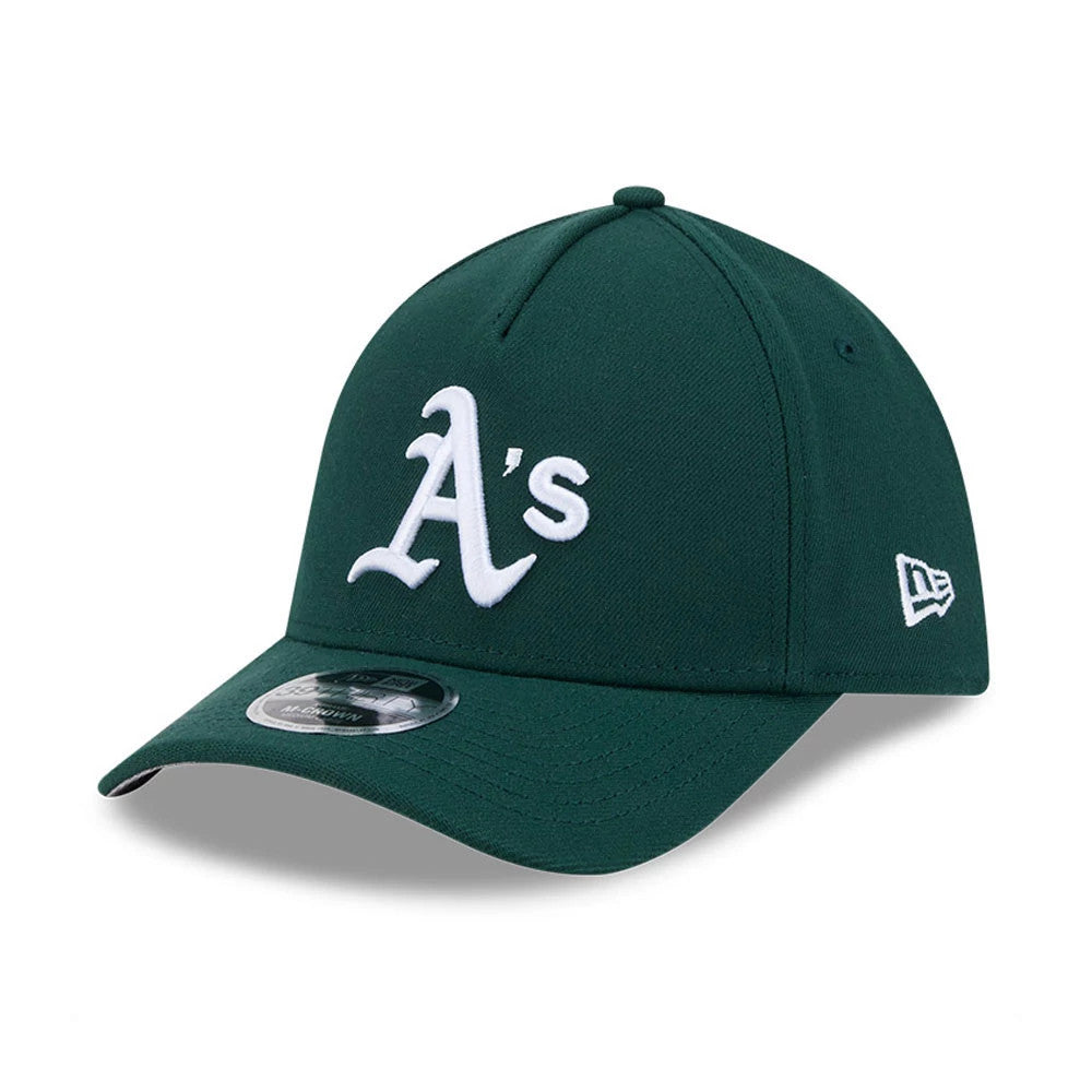 Athletics MLB Dark Green 39THIRTY M-Crown A-Frame Stretch Fit Cap-Benirox
