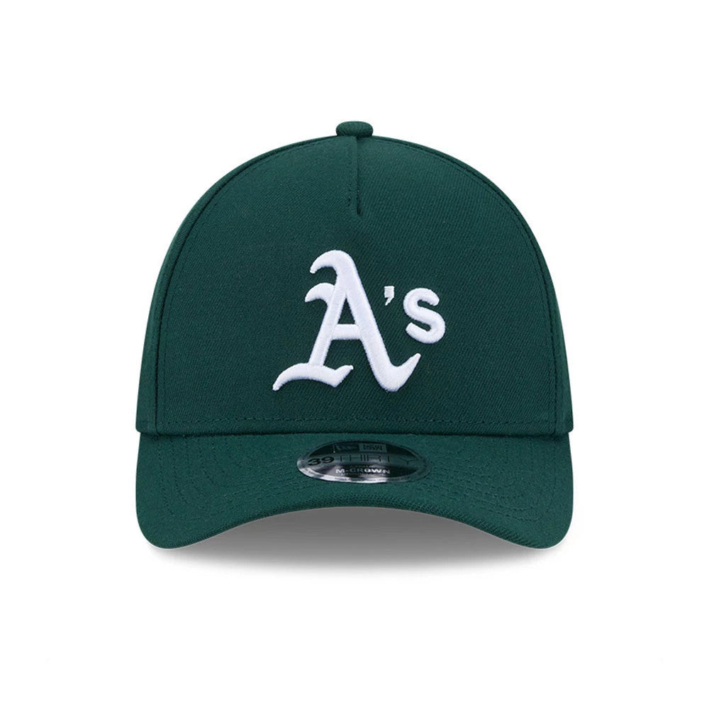 Athletics MLB Dark Green 39THIRTY M-Crown A-Frame Stretch Fit Cap-Benirox