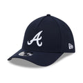 Atlanta Braves MLB Navy 39THIRTY M-Crown A-Frame Stretch Fit Cap-Benirox