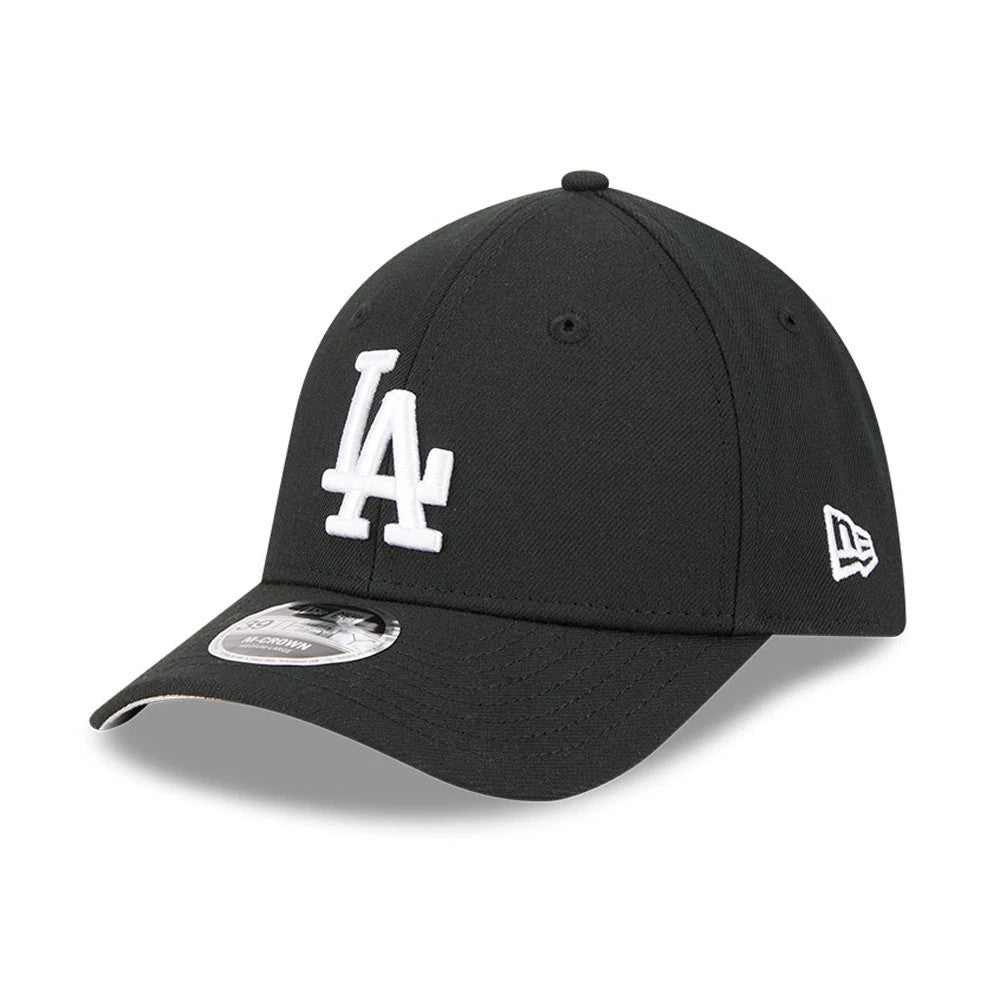 LA Dodgers MLB Black 39THIRTY M-Crown Stretch Fit Cap-Benirox
