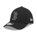 Boston Red Sox MLB Black 39THIRTY M-Crown A-Frame Stretch Fit Cap-Benirox