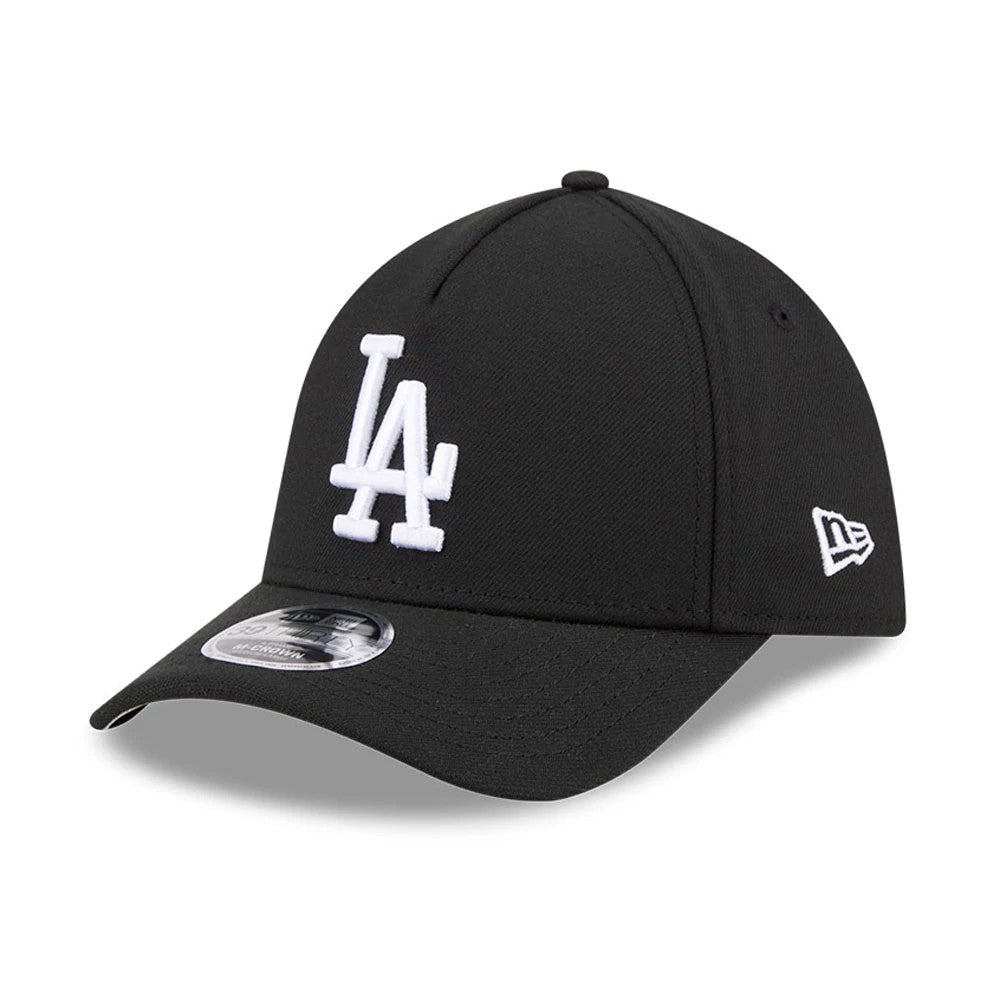 LA Dodgers MLB Black 39THIRTY M-Crown A-Frame Stretch Fit Cap-Benirox