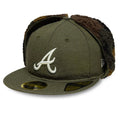Atlanta Braves MLB Camo Open Green Retro Crown 59FIFTY Fitted Cap-Benirox
