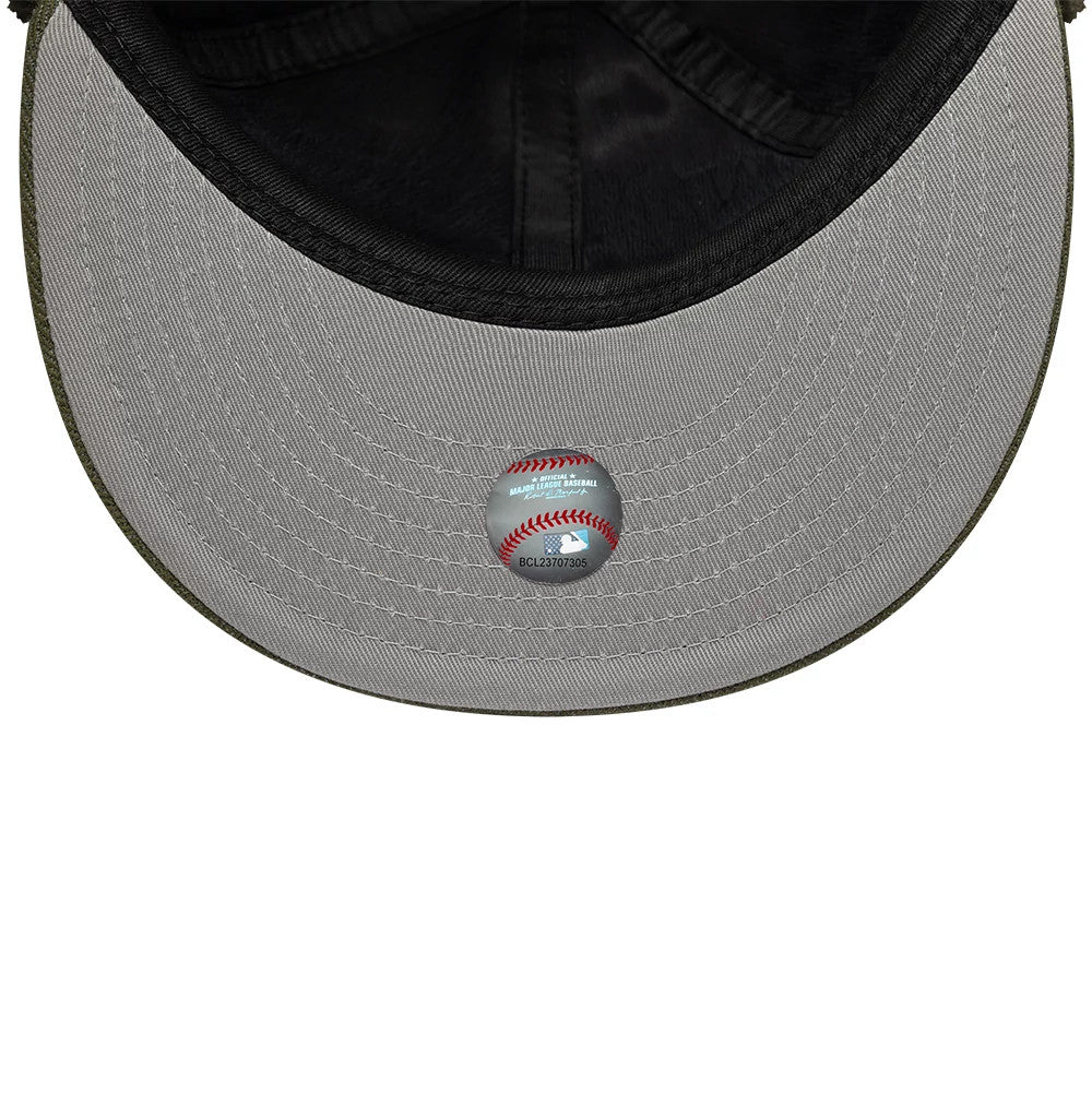 Atlanta Braves MLB Camo Open Green Retro Crown 59FIFTY Fitted Cap-Benirox