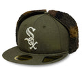 Chicago White Sox MLB Camo Green Retro Crown 59FIFTY Fitted Cap-Benirox