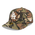 LA Dodgers MLB Jacquard Camo 59FIFTY Fitted Cap-Benirox