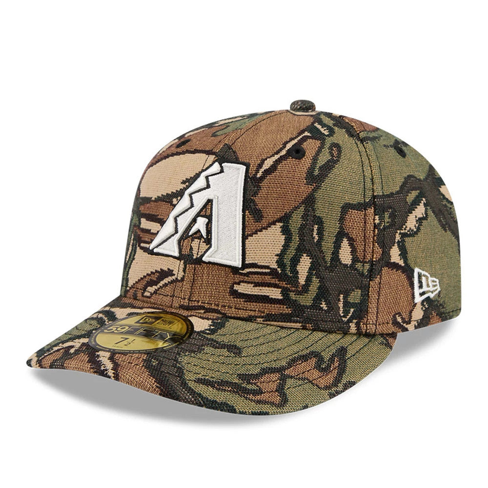 Arizona Diamondbacks MLB Jacquard Camo 59FIFTY Fitted Cap-Benirox