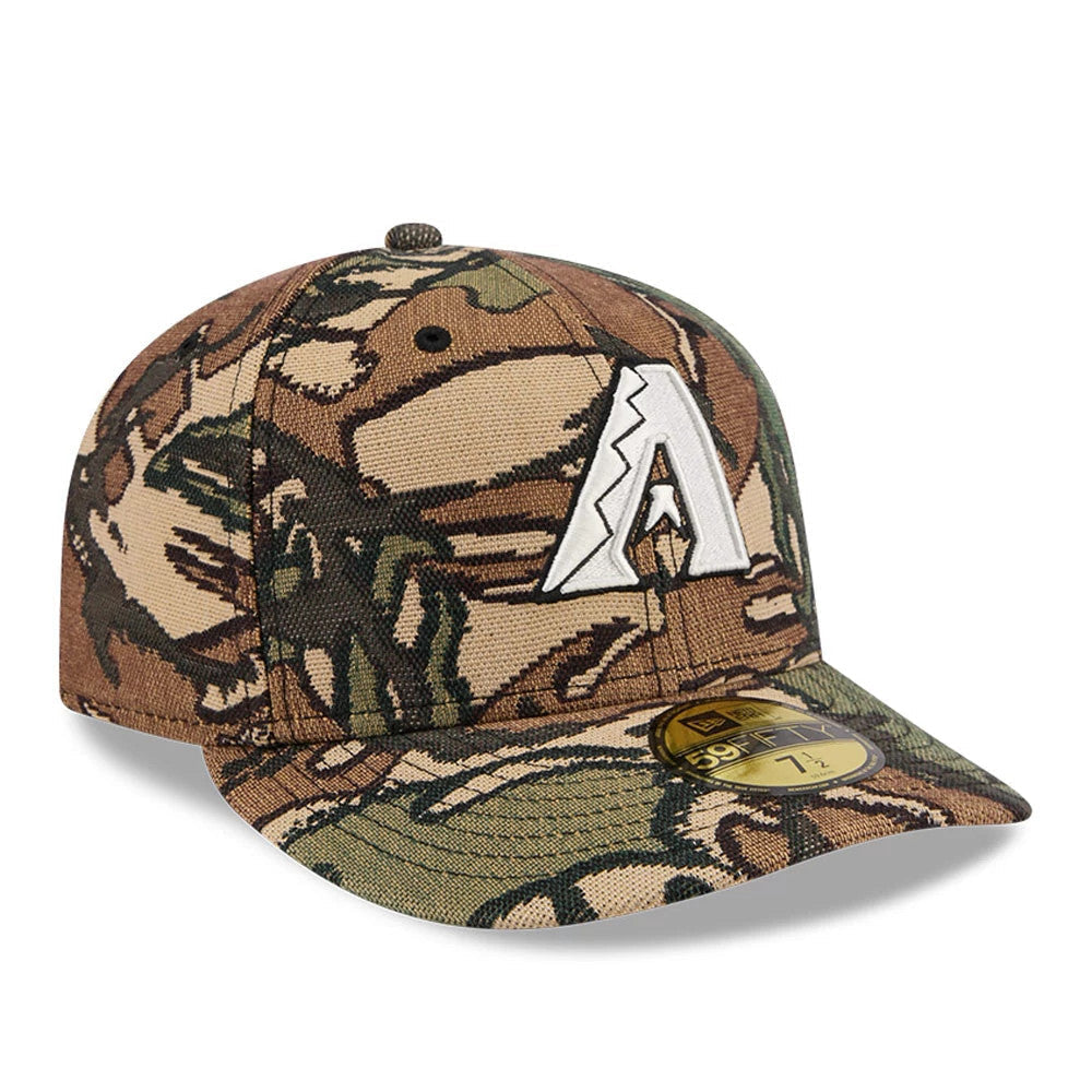 Arizona Diamondbacks MLB Jacquard Camo 59FIFTY Fitted Cap-Benirox