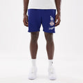 LA Dodgers MLB Match Dark Blue Oversized Shorts-Benirox