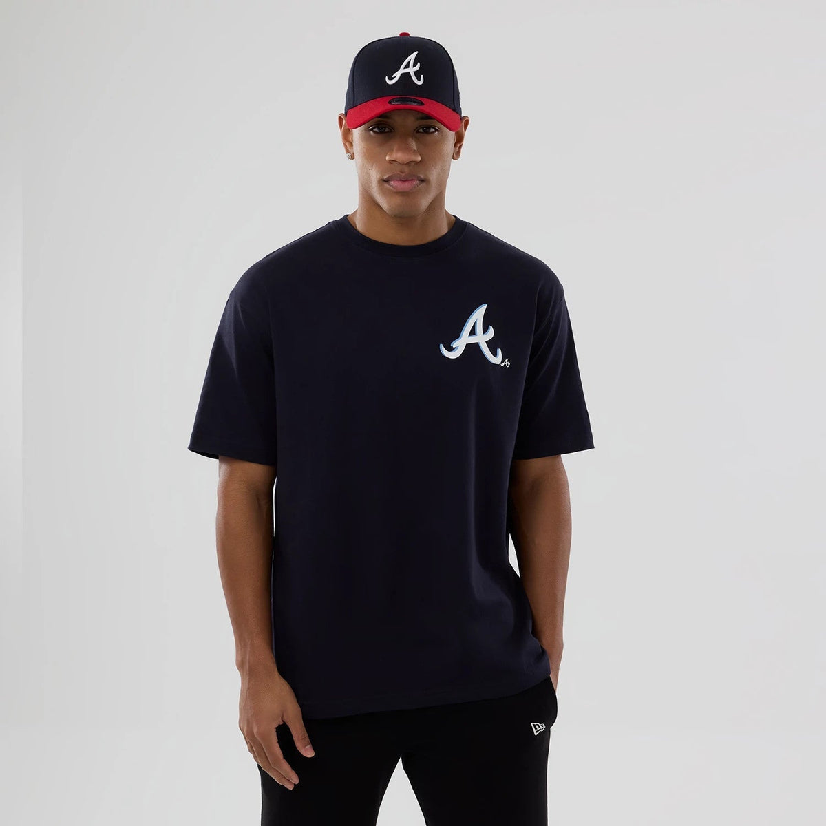 Atlanta Braves MLB Graphic Navy T-Shirt-Benirox