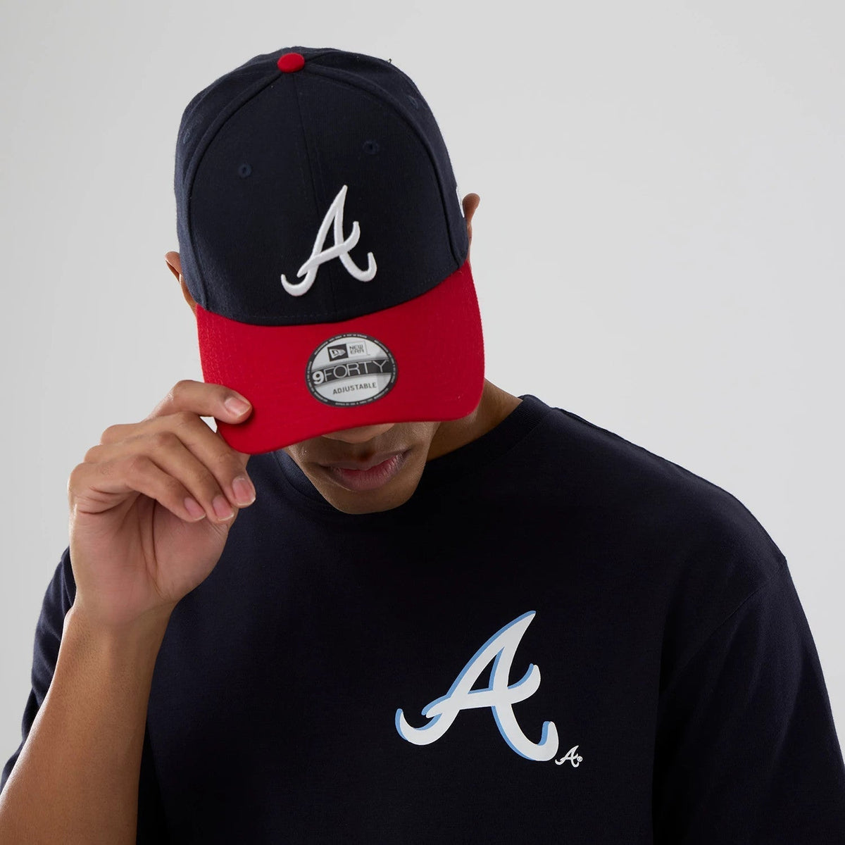 Atlanta Braves MLB Graphic Navy T-Shirt-Benirox