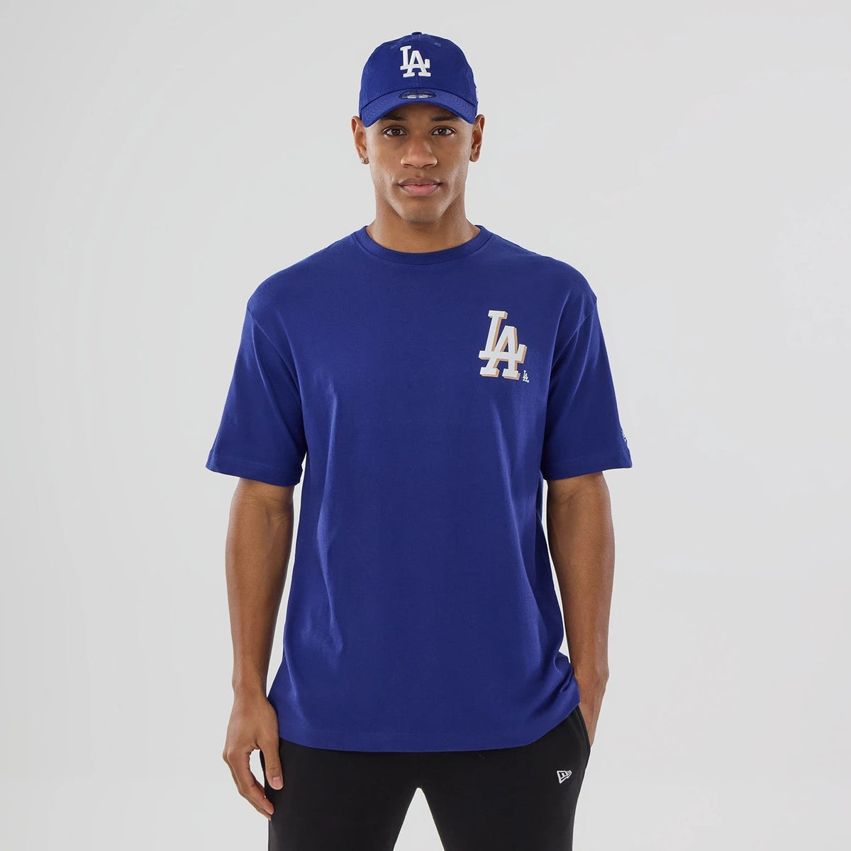 LA Dodgers MLB Graphic Dark Blue T-Shirt-Benirox