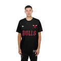 Chicago Bulls NBA Match Black T-Shirt-Benirox