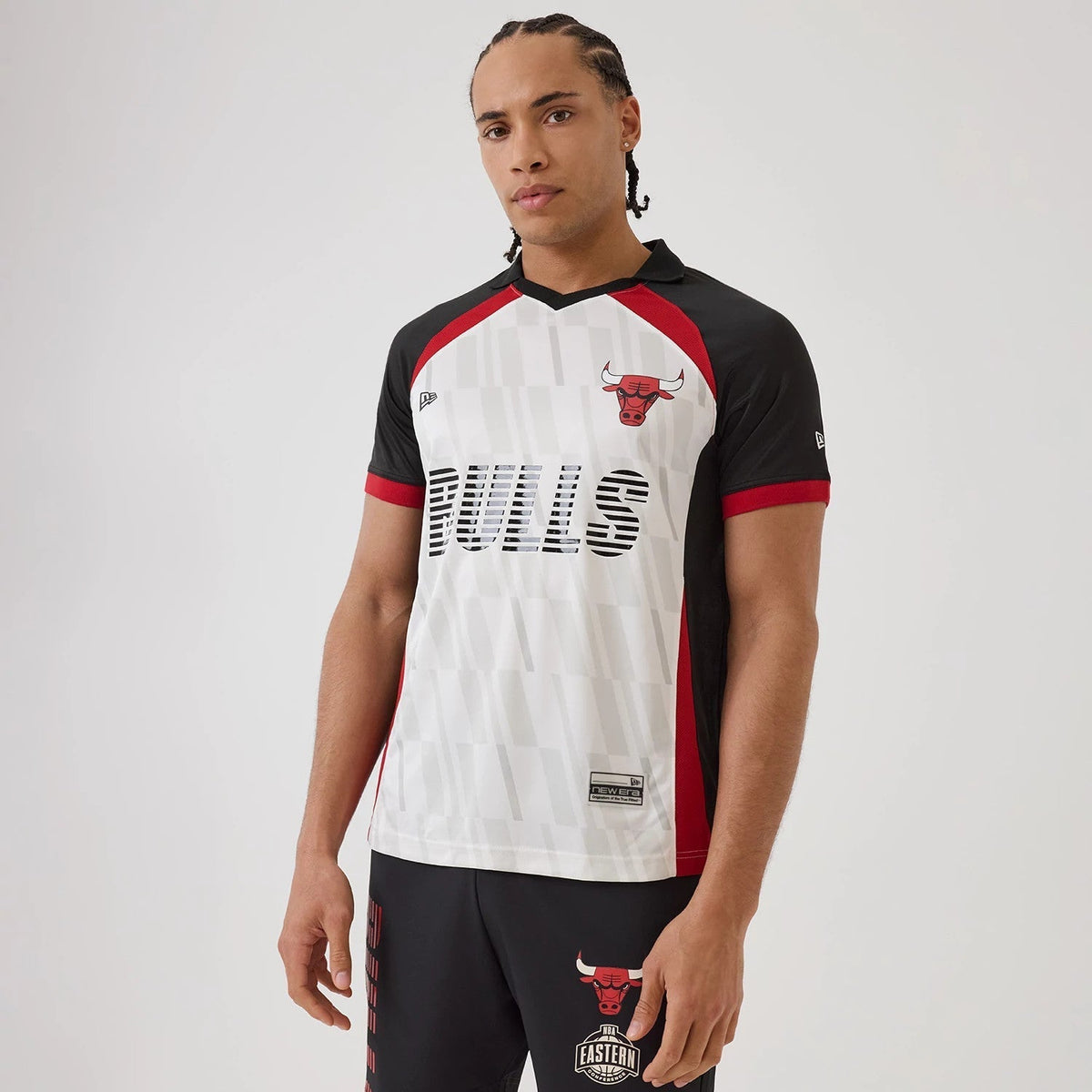 Chicago Bulls NBA Match White T-Shirt-Benirox