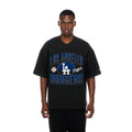 LA Dodgers MLB Black Boxy T-Shirt-Benirox