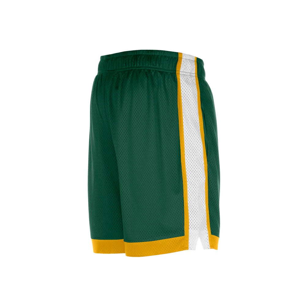 Athletics MLB Dark Green Mesh Shorts-Benirox
