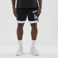 LA Dodgers MLB Black Mesh Shorts-Benirox