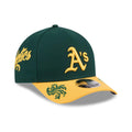Athletics MLB Script Dark Green 9FORTY M-Crown A-Frame Adjustable Cap-Benirox