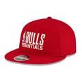 Chicago Bulls FOG x NBA Red Retro Crown 9FIFTY Adjustable Cap-Benirox