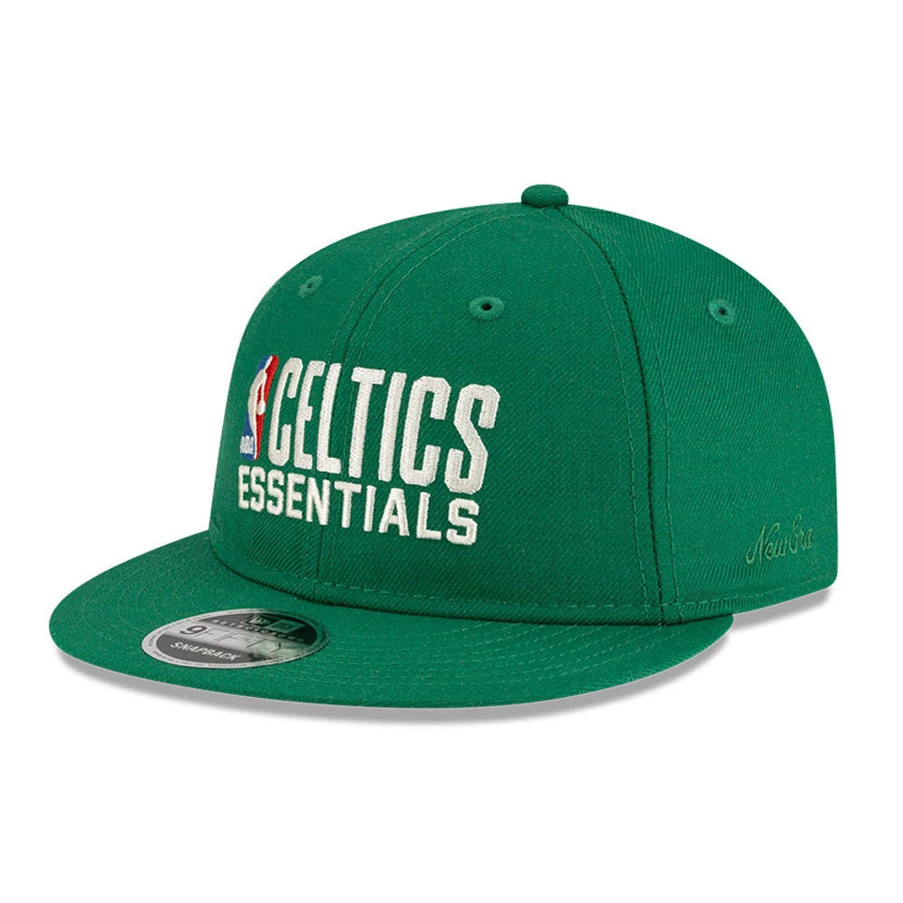 Boston Celtics FOG x NBA Green Retro Crown 9FIFTY Adjustable Cap-Benirox
