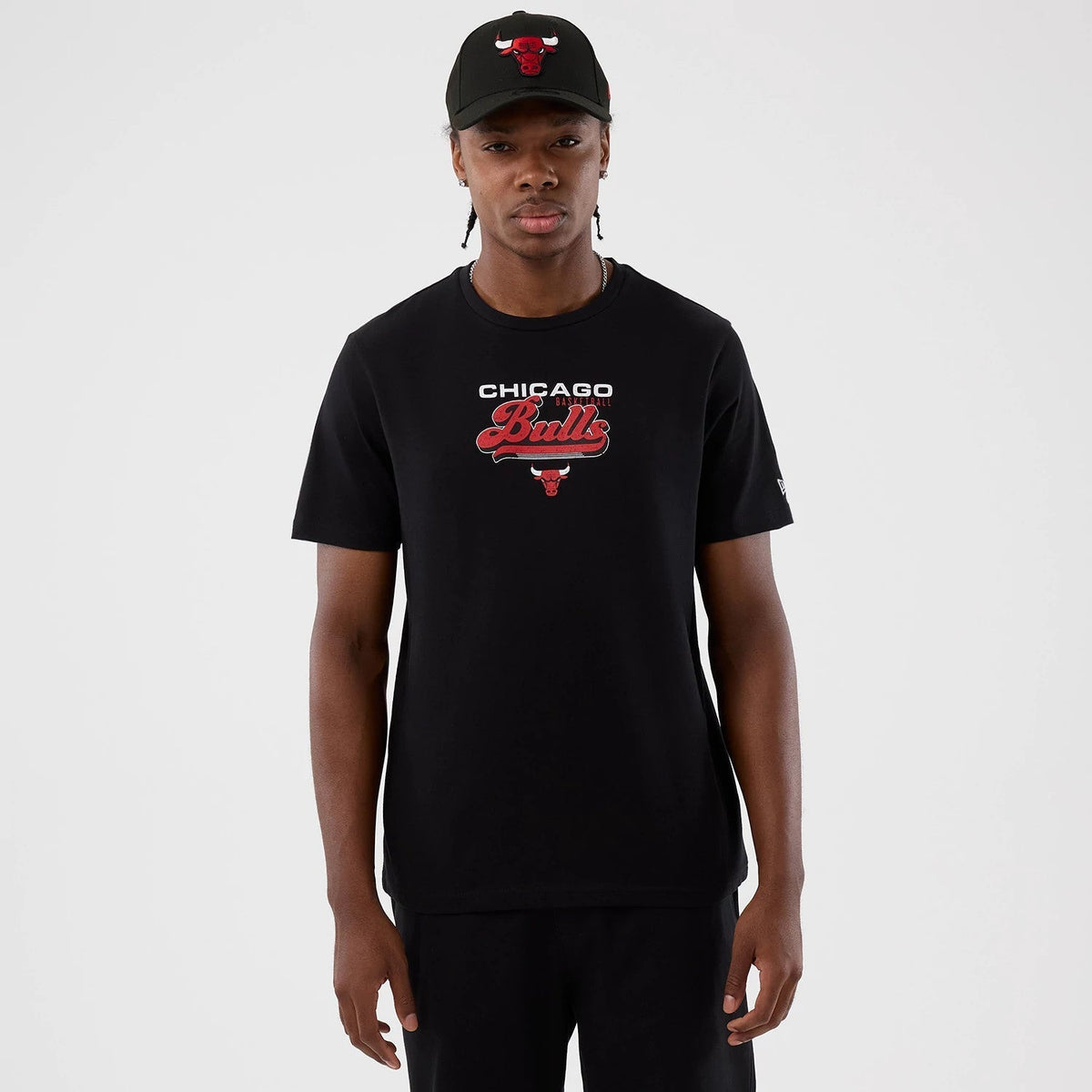 Chicago Bulls NBA Back To School Black T-Shirt-Benirox